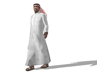 沙特阿拉伯人精细人物模型 (4)